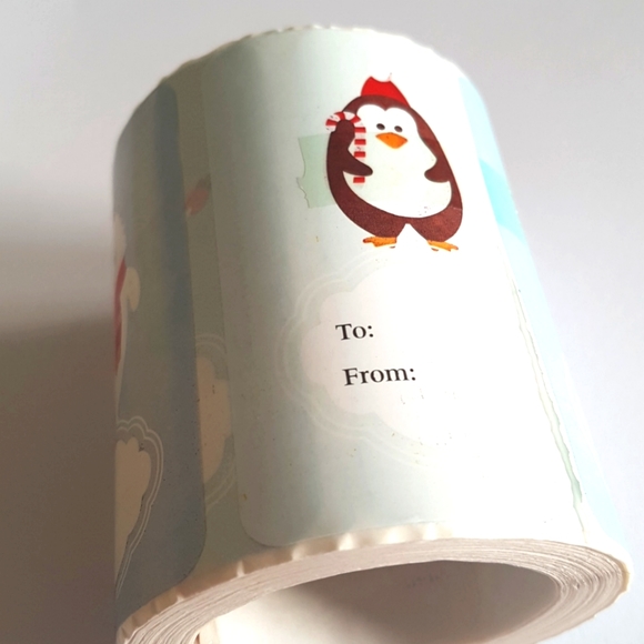 🎅🏼2/28$ 250 pcs Christmas Stickers Labels - Picture 7 of 8